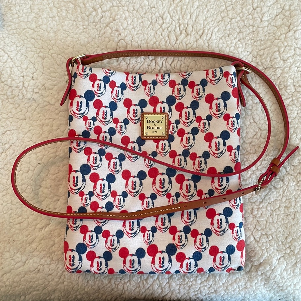 Disney Dooney & Burke letter carrier crossbody